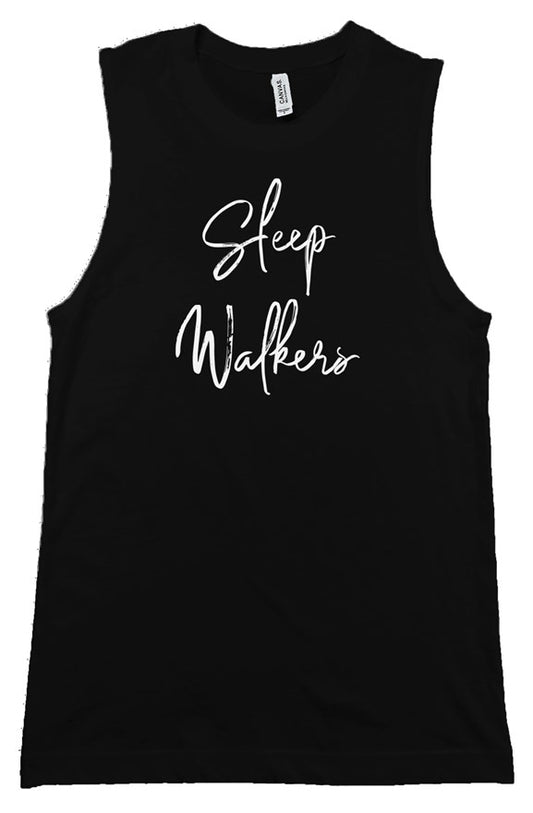 Sleepwalkers Scribble Muscle Tank