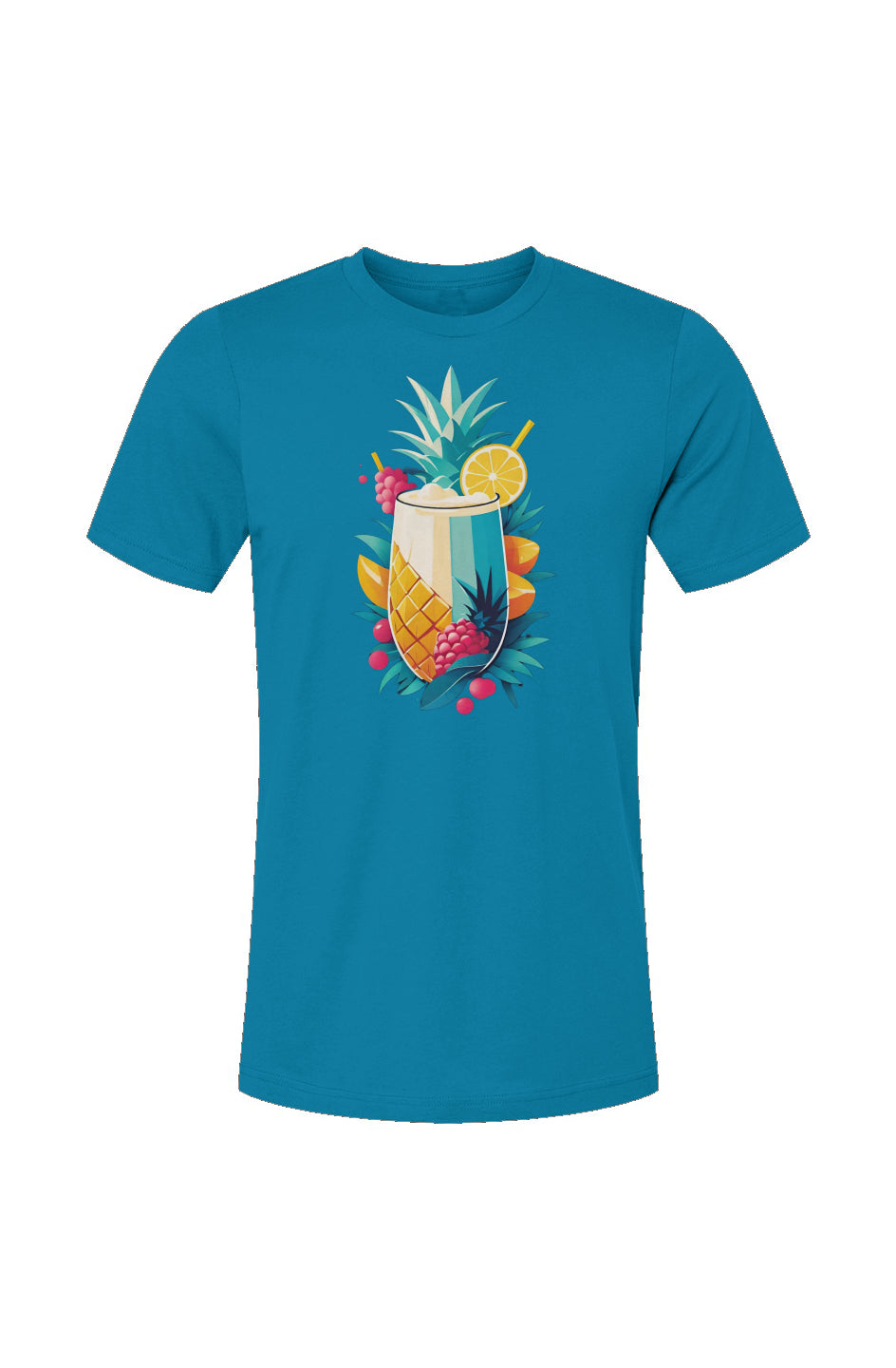 Electric Blue Berry Pina Tee