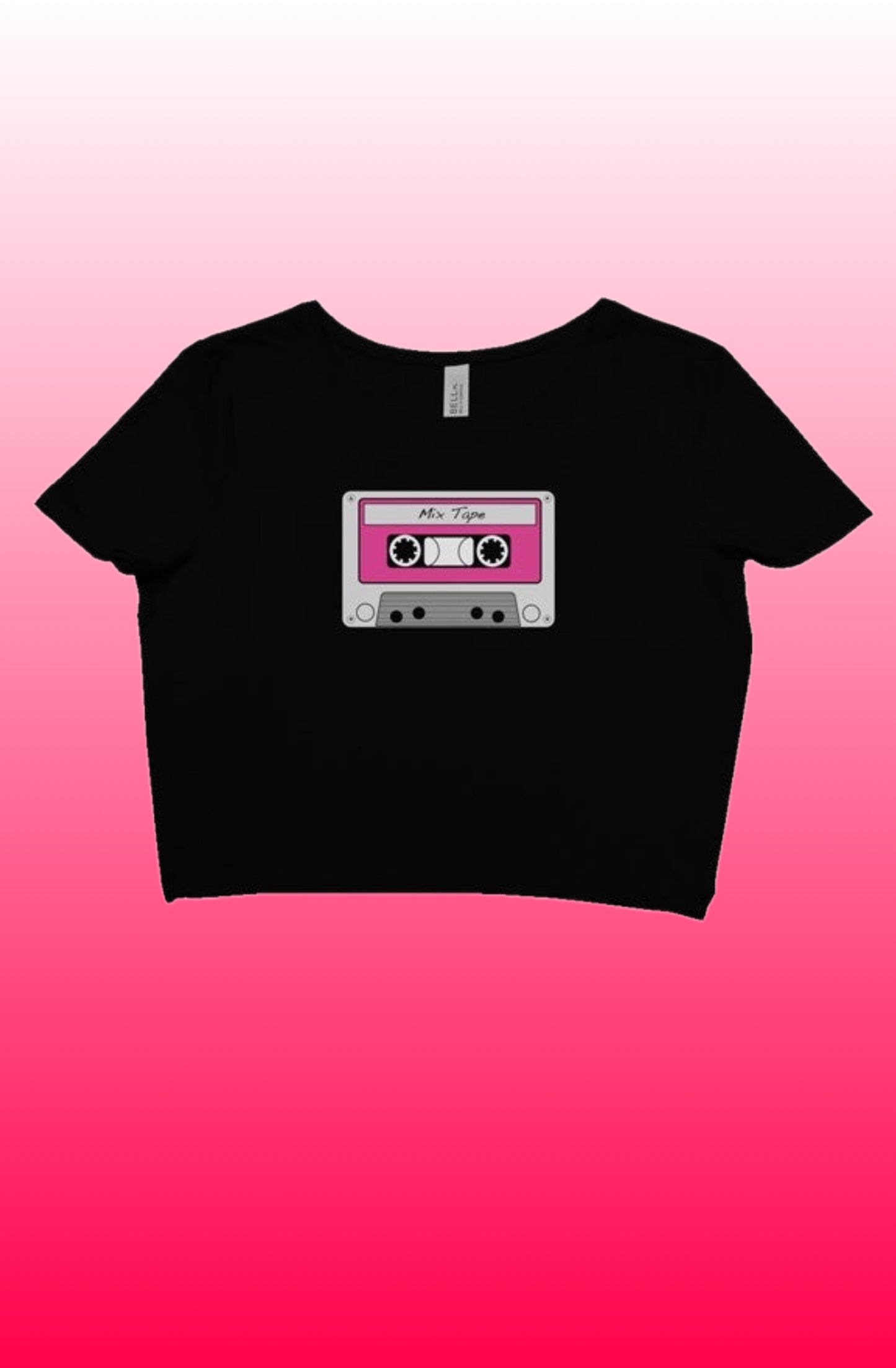 Mixtape Crop Tee