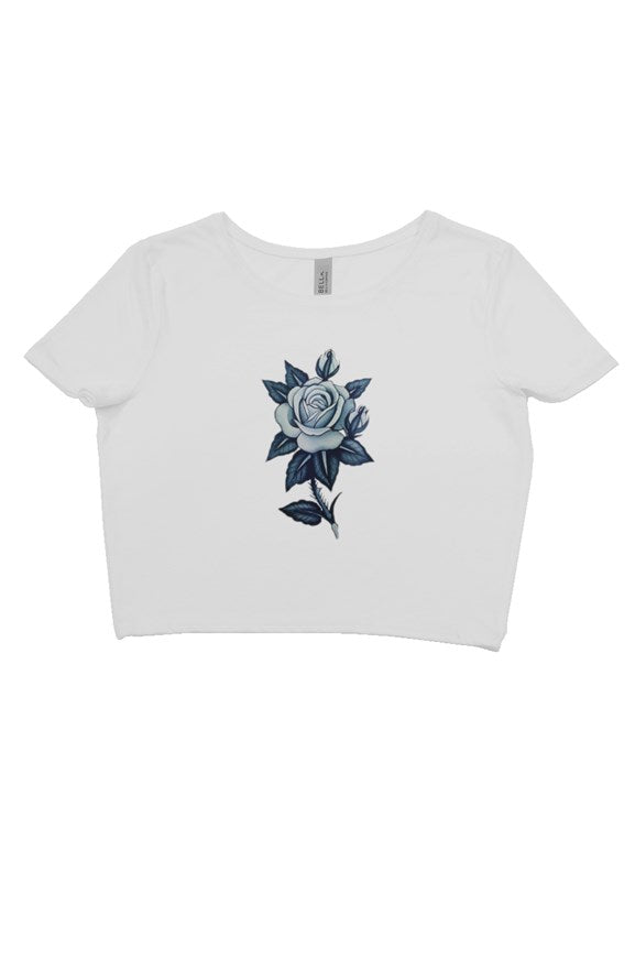 Floral Crop Tee