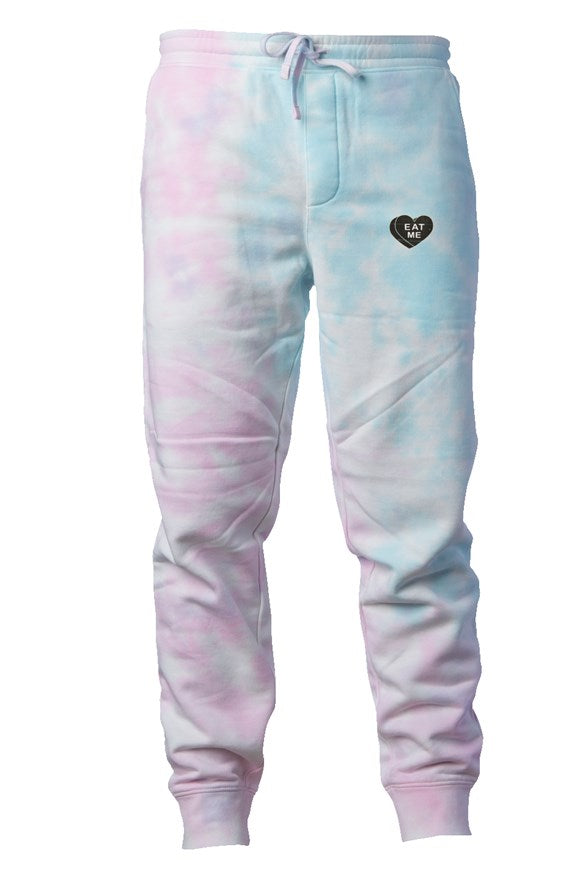 Eat Me Cotton Candy Tie Dye Pants