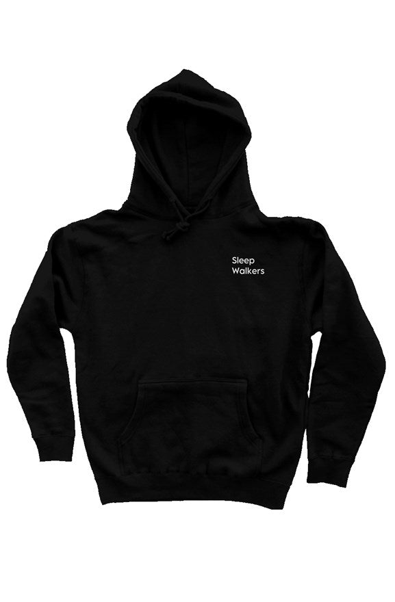 Sleepwalkers Simple Black Pullover Hoodie