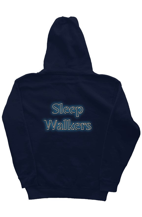 Sleepwalkers Neon Navy Pullover Hoodie