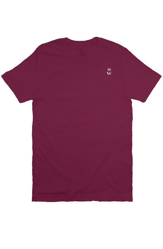 Sleepwalkers Simple Burgundy T-Shirt