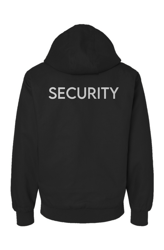 Sleepwalkers Security Black Canvas Workwear Jacket