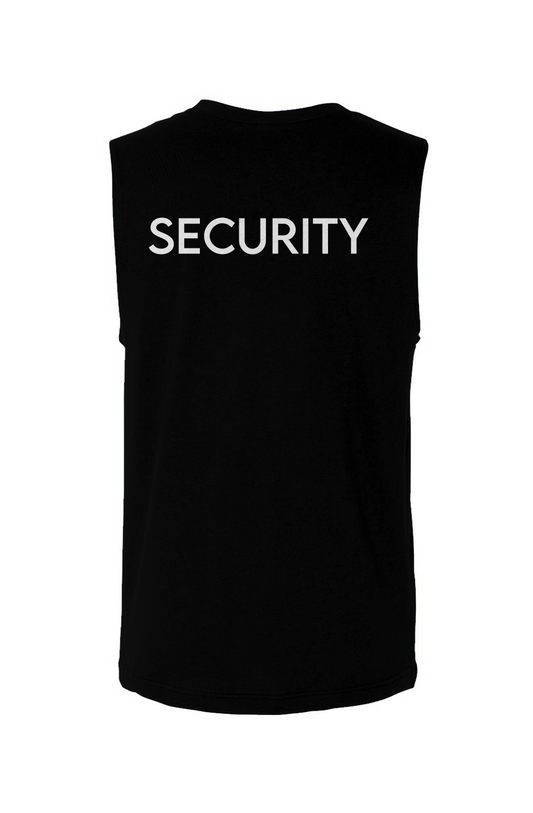 Sleepwalkers Security Black Muscle Tank