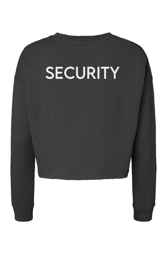Sleepwalkers Security Black Lightweight Cropped Cr