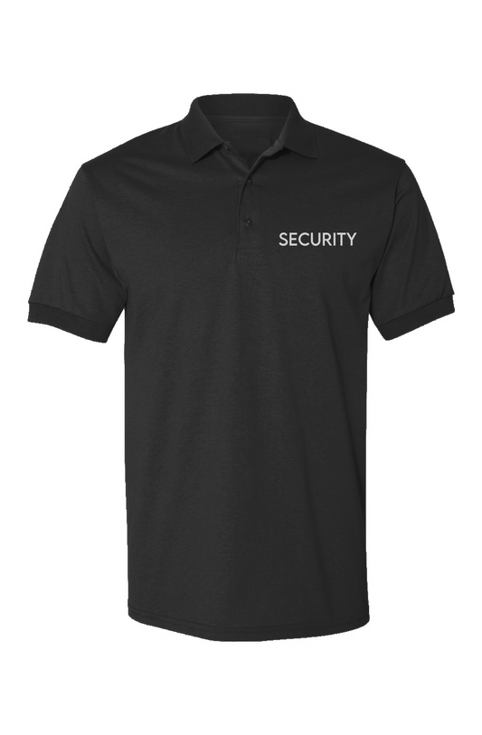 Sleepwalkers Security Black Dryblend Jersey Polo