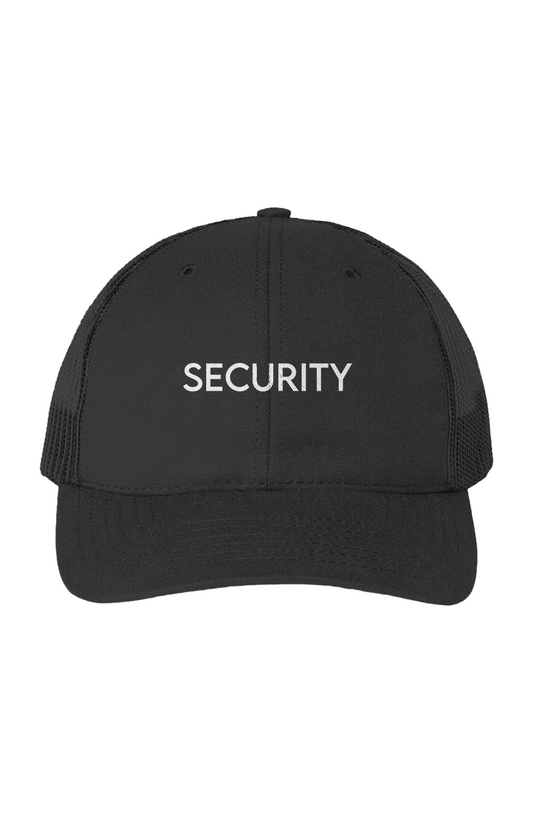 Sleepwalkers Security Black 6-Panel Trucker Cap