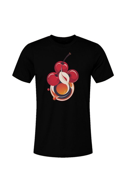 Black Triple Cherry Tee
