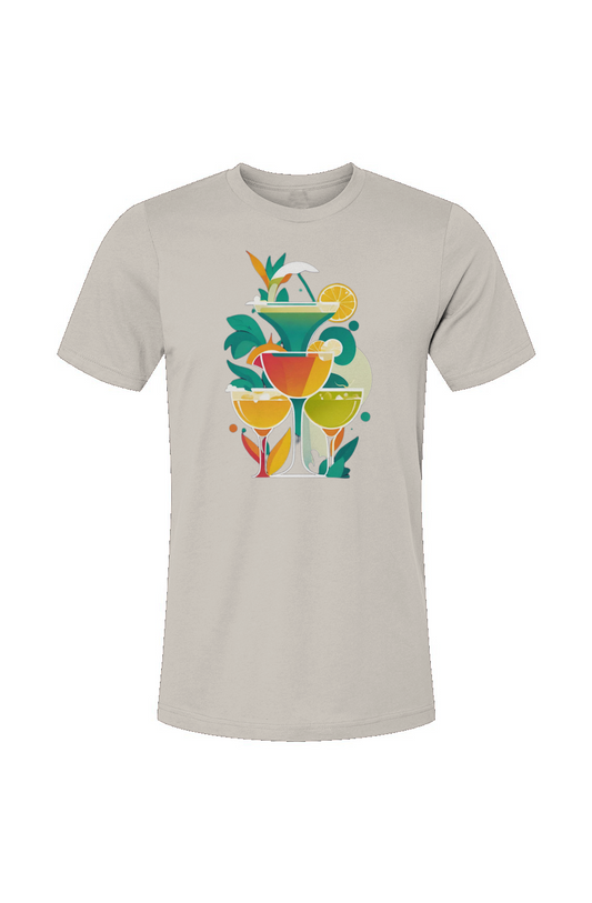 Vintage White Tropicocktails Tee