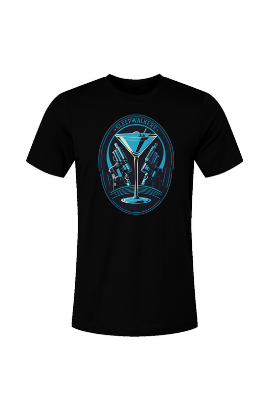 Black Blue Razz Martini Tee
