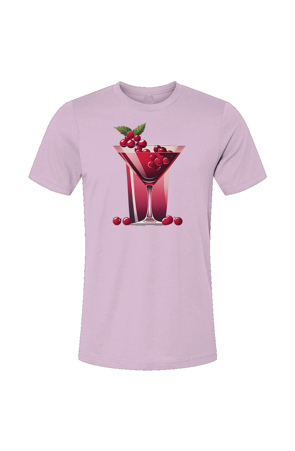 Lilac Cranberry Martini Tee