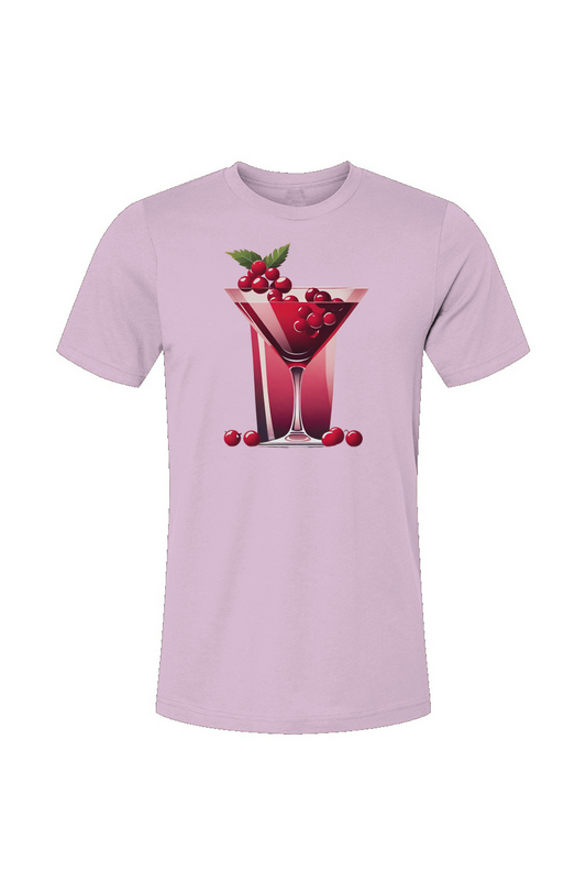 Lilac Cranberry Martini Tee