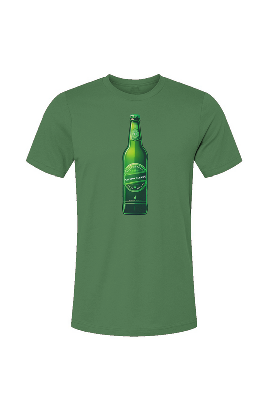 Green Beer Bottle Tee