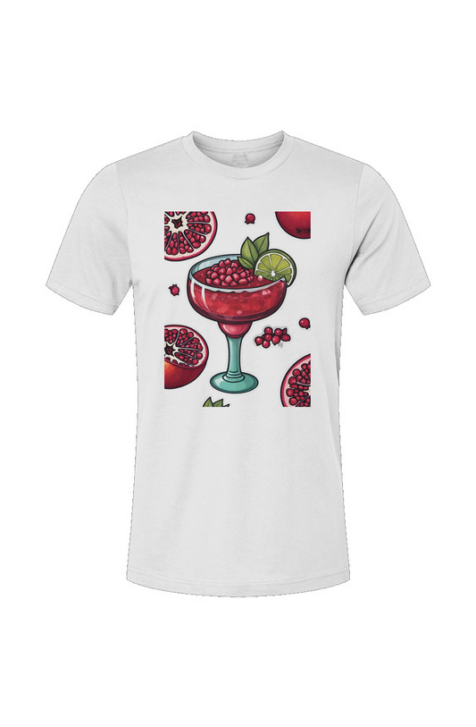 White Pom Marg Tee