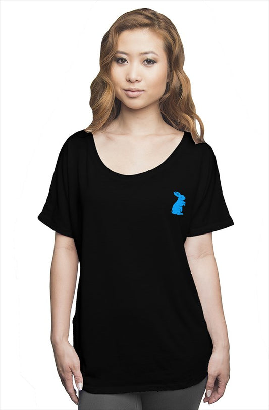 Blue Bunny Slouch Tee