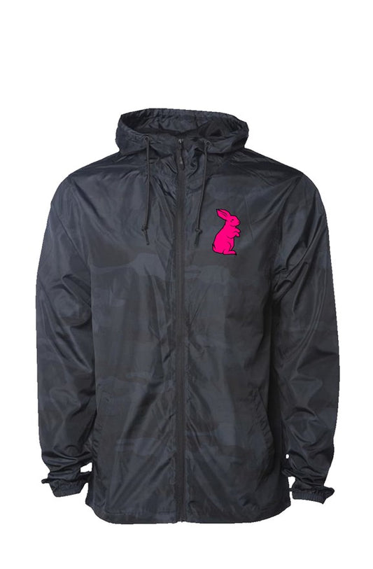 Hot Pink Bunny Windbreaker