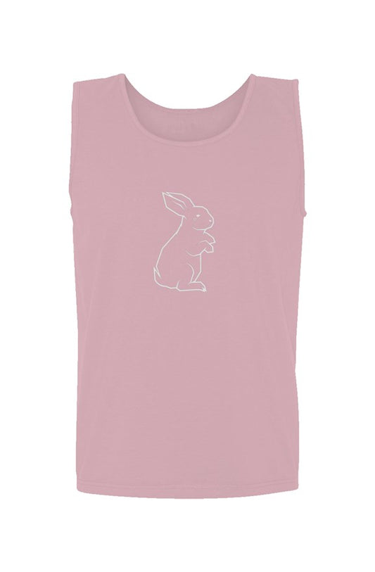 White Bunny Tank Top