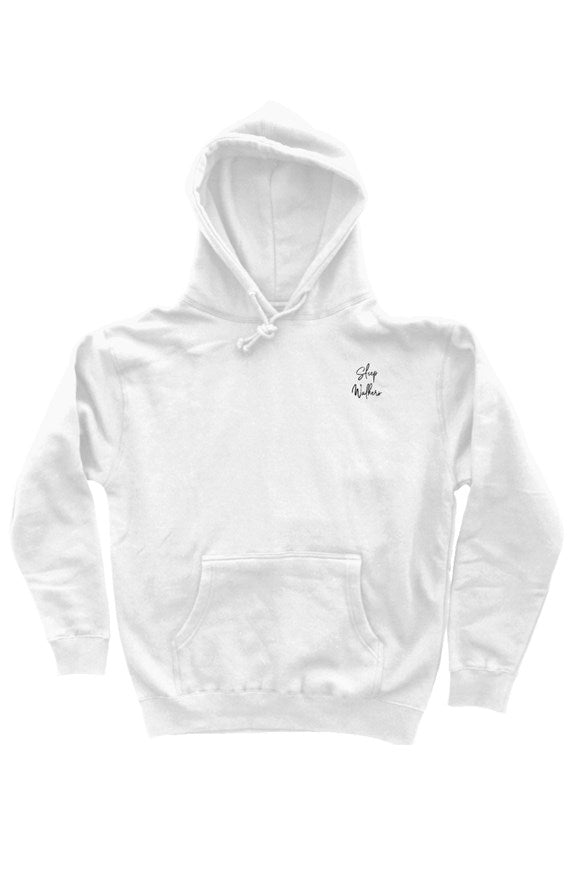 White Circle Logo Hoodie