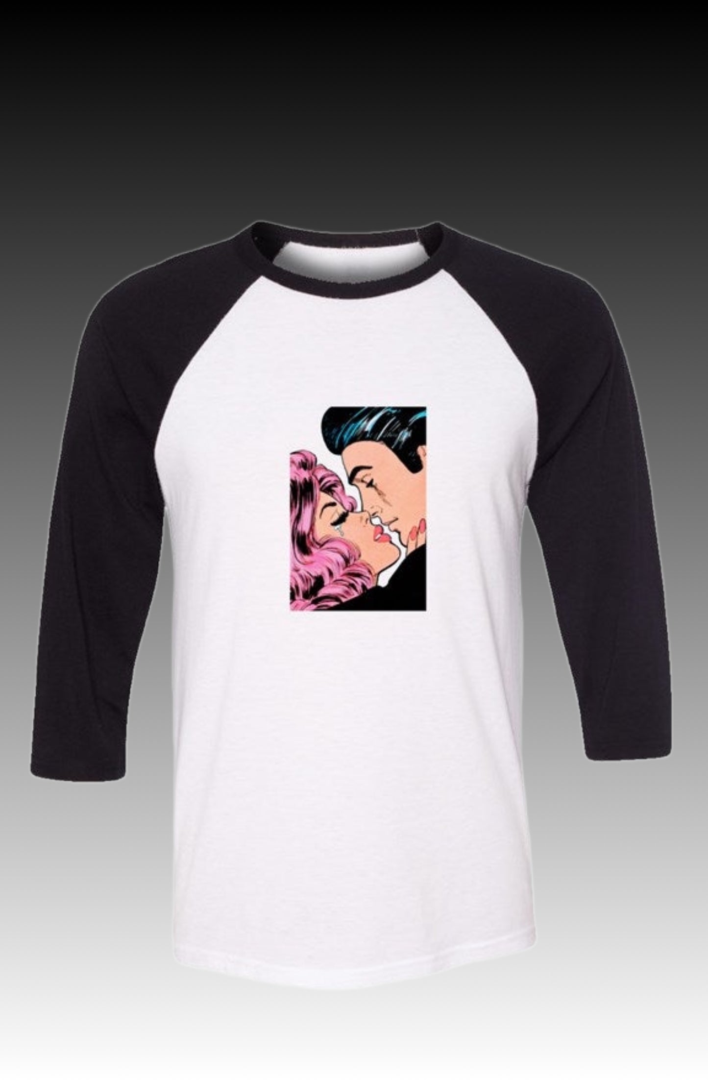 Old Fashioned Romance Baseball Tee