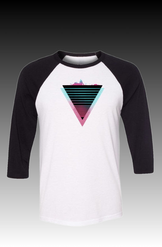 Triangle Baseball Tee