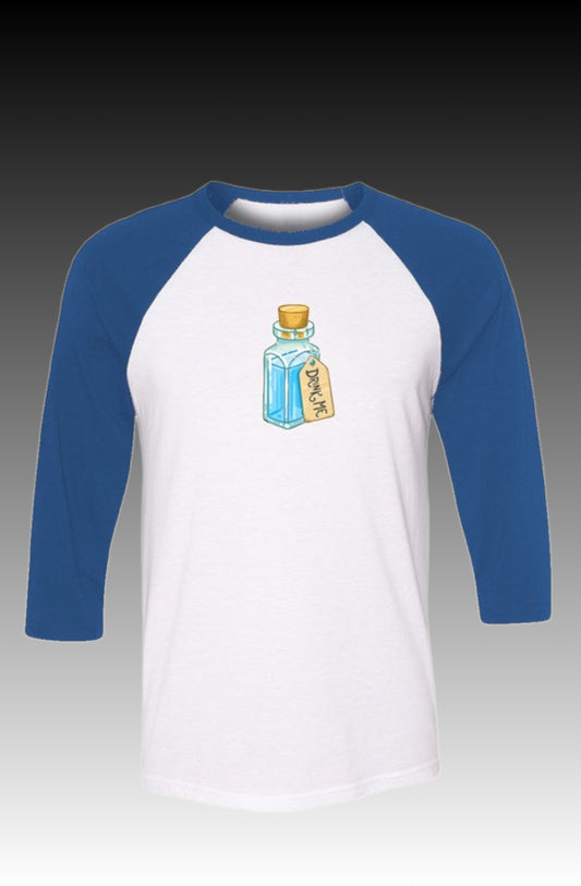 Drink Me Baseball Tee